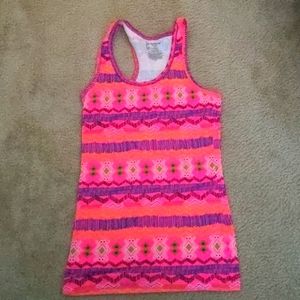 Hot pink tank top